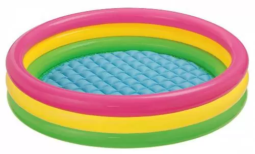 Бассейн INTEX Радуга 114*25 см от 3 лет от магазина Супер Спорт
