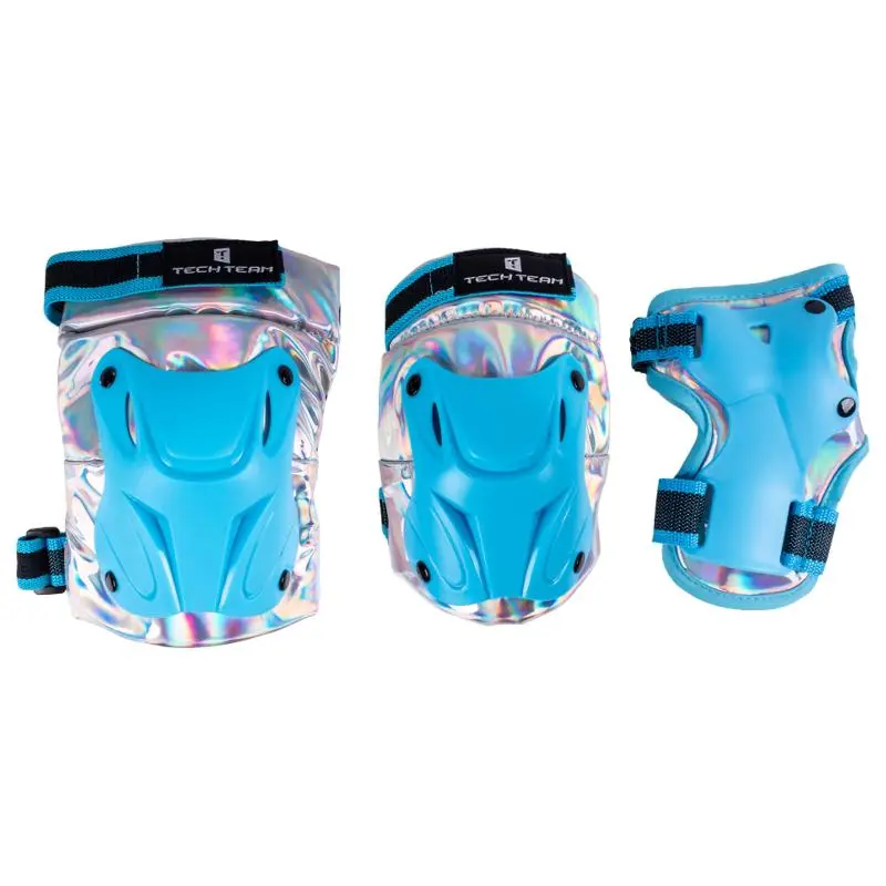 Защита роликовая TechTeam Safe fit kids 2.0 blue от магазина Супер Спорт